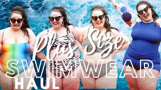 CHEAP PLUS SIZE SWIMSUITS TRY ON HAUL [upl. by Toscano951]