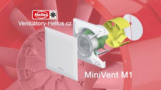 Ventilátor Helios MiniVent M1  Untertitel in Deutsch [upl. by Anaillil]