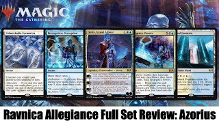 MTG Ravnica Allegiance Limited Set Review Azorius [upl. by Anitteb866]