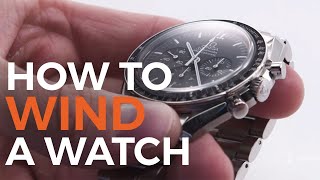 How to Wind a Watch [upl. by Eilsehc]