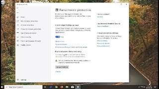 How To Enable Ransomware Protection In Windows Defender In Windows 10 Tutorial [upl. by Israel]