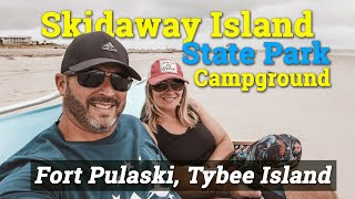 Skidaway Island  Savannah Ga  Tybee Island  RV Life [upl. by Gower]