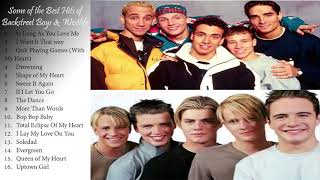 BACKSTREET BOYS and WESTLIFE NONSTOP SONG HITS [upl. by Raffaello841]