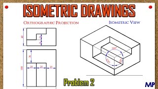 Isometric Views Problem 2 [upl. by Felizio]