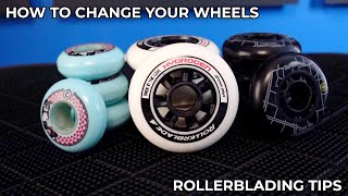 How and When to Change your Inline Skate Wheels  Rollerblading Tips [upl. by Retxab]