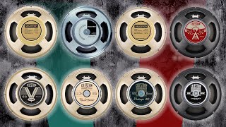 Celestion high gain comparison [upl. by Wan]