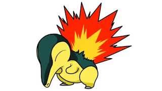 Pokemon Cries  Cyndaquil  Quilava  Typhlosion [upl. by Edmonds977]