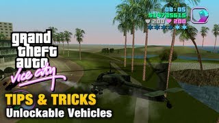 GTA Vice City  Tips amp Tricks  Unlockables Vehicles [upl. by Campney]