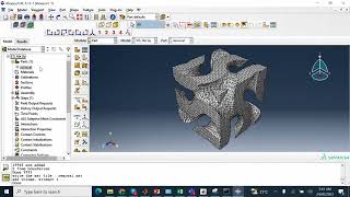 Delete or remove faces or parts for CAE file in ABAQUS imported from STL [upl. by Jocelin]