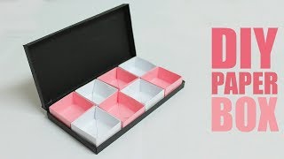 How to make Organizer Box  Paper Crafts Ideas for Projects [upl. by Ennovehs]