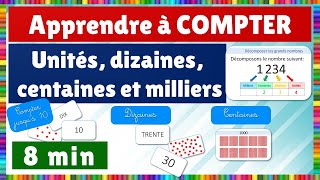 Compilation  unités dizaines centaines et milliers [upl. by Dunning]