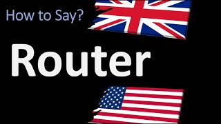 How to Pronounce Router CORRECTLY [upl. by Paderna384]