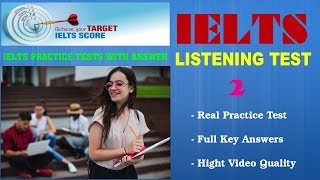 IELTS Listening Practice Tests with Answers and PDF File  Test 02 [upl. by Cj]