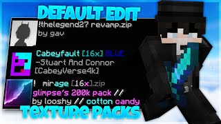 The BEST Default Edit Texture Packs For Bedwars 189 PvP [upl. by Morice329]