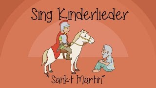 Sankt Martin  Kinderlieder zum Mitsingen  Sing Kinderlieder [upl. by Azmah]