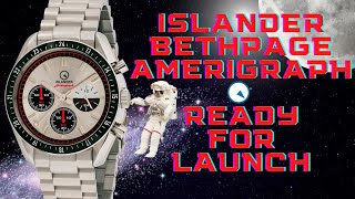 Islander Bethpage Amerigraph  USA Assembled 5 Jewel Chronograph [upl. by Yendic48]