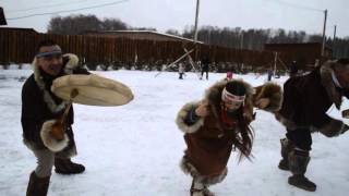 Russia Koryak national dance [upl. by Arykat]