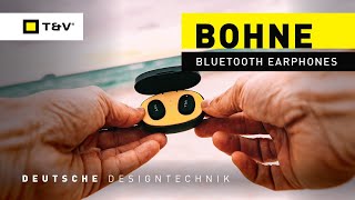 Tutorial Bohne  Bluetooth In Ear Earphones de Thonet amp Vander [upl. by Nytsirk]