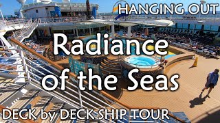 Radiance of the Seas COMPLETE Ship Tour  Deck by Deck [upl. by Alikam614]