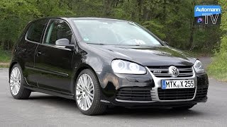 VW Golf V R32 250hp  DRIVE amp SOUND 60FPS [upl. by Ahsad121]