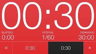 30 Second Interval Timer [upl. by Naig]