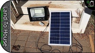 100w Cyberdax Light with Solar Panel [upl. by Ailegna]