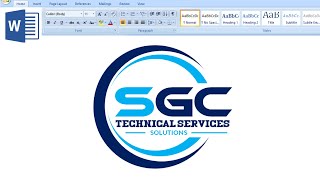 Microsoft Word Logo Design Tutorial  How to make logo design in MS Word [upl. by Elyl946]