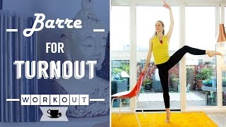 Ballet Barre for Turnout  Lazy Dancer Tips [upl. by Anialad]