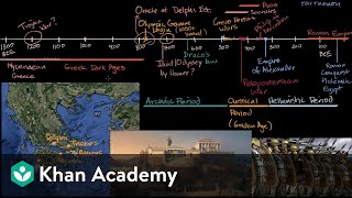 Overview of ancient Greece  World History  Khan Academy [upl. by Noterb156]