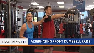 Alternating Front Dumbbell Raise [upl. by Biagio]