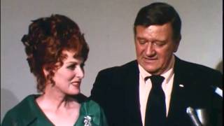 John Wayne And Maureen OHara  Interview [upl. by Zadack85]