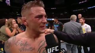 UFC 236 Dustin Poirier and Max Holloway Octagon Interview [upl. by Asilim]