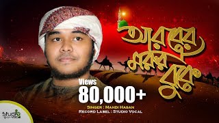 আরবের ঐ মরুর বুকে II Arober Oi Morur Buke II Mahdi Hasan II Exclusive Islamic Naat II Studio Vocal [upl. by Milzie23]