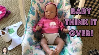 Baby Think It Over Experience Interactive Doll For Child Development Class [upl. by Hesky]