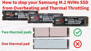 Stop your Samsung NVMe SSD from Overheating and Thermal Throttling [upl. by Trey851]