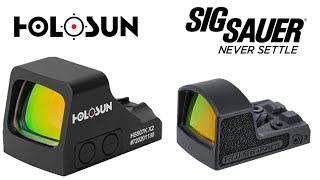 Holosun HS507K X2 VS Sig Sauer Romeo Zero [upl. by Mckeon442]