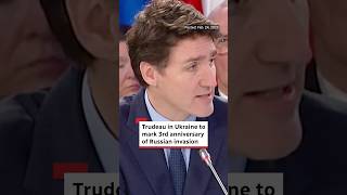 Trudeau visits Ukraine [upl. by Clark]