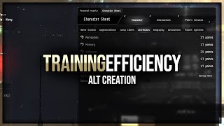 Eve Online  Alt Creation amp Training Efficiency [upl. by Porta]