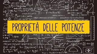 MATEMATICA Proprietà delle potenze [upl. by Aznecniv]