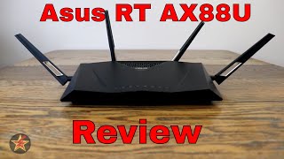 WiFi 6 Router With Gaming options ASUS RT AX88U Review [upl. by Tatman]