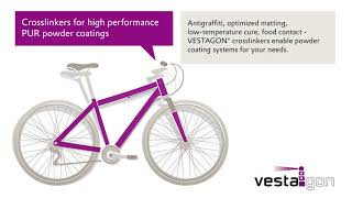 Crosslinkers for high performance PUR powder coatings  Evonik [upl. by Caplan]