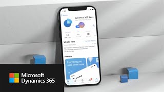 Introducing the new Microsoft Dynamics 365 Sales mobile application [upl. by Aerised]