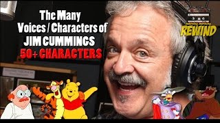 JIM CUMMINGS The Many Voices and Characters of cartoon voice actor [upl. by Northington]