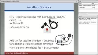 GSA Fleet Desktop Workshop Telematics [upl. by Pilloff]