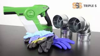 How Does it Work  SSS Electrostatic Spraying Demo [upl. by Hnahc]