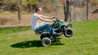 110cc Chinese ATV Review [upl. by Woodson]