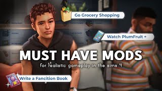 10 MustHave Sims 4 Mods for Realistic Gameplay  Links [upl. by Erodavlas]