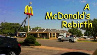 A McDonalds Rebirth TIME LAPSE of 125 day construction  Abilene Texas [upl. by Terrel]