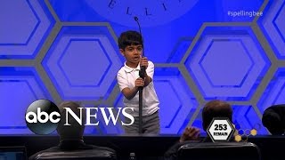 Spelling Bee  6YearOld Kid Makes History at National Spelling Bee [upl. by Phare]