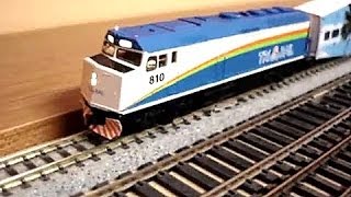 N scale DCC SOUND decoder Loksound Micro [upl. by Tsew]